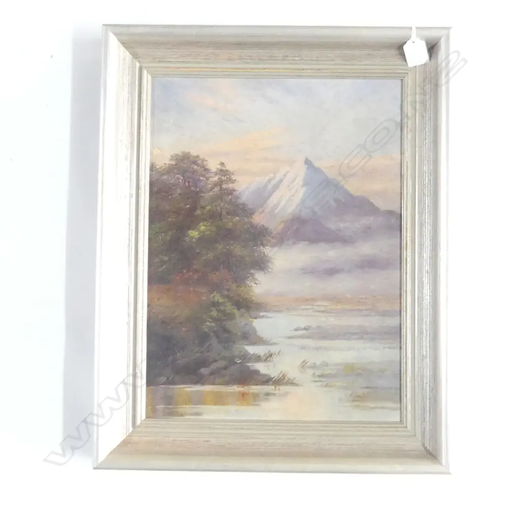 UNKNOWN (NZ), Mitre Peak, South Island, Oil on canvas board, 390mm x 280mm Image 1++