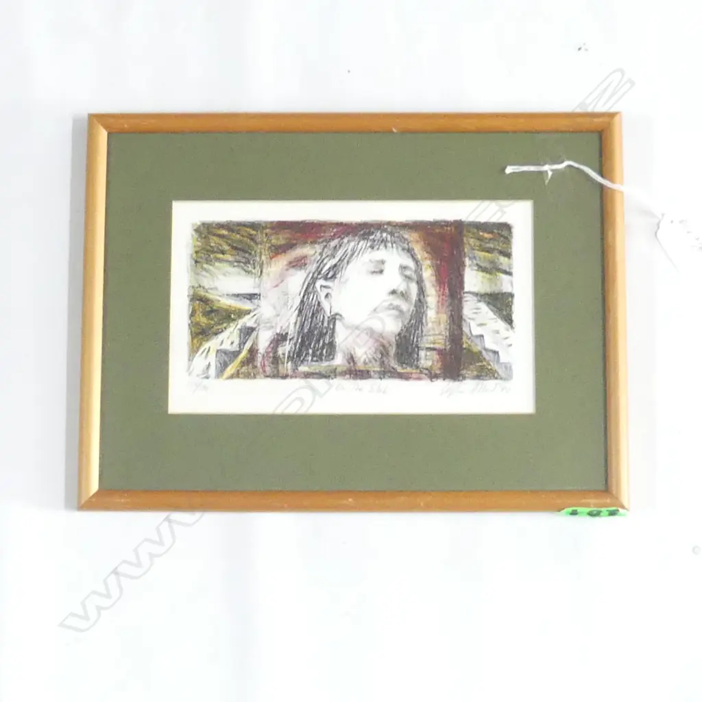 ALLWOOD, Stephen (NZ 1959-), On the Slab, Lithoprint Ltd Ed 112/134, signed, 130mm x 210mm Image 1++
