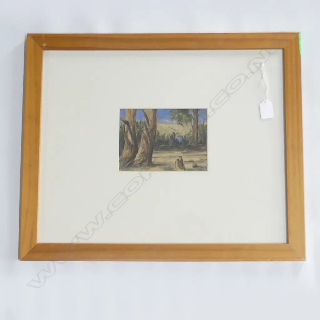 HEMUS, Charles (NZ 1849-1925), Kawau Island 1920, W/C, signed & dated 1920, 120mm x 16.50mm Image 1++