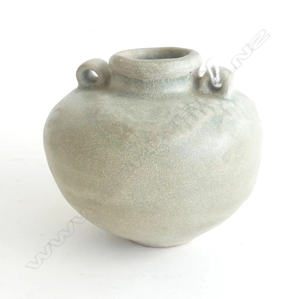 ANTIQUE THAI CELDON VASE H.70mm Image 1++