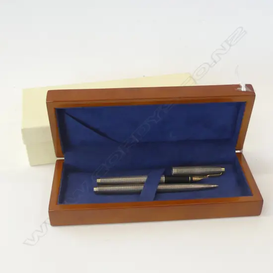 CASED SET S/S PARKER PENS 20814 L210MM