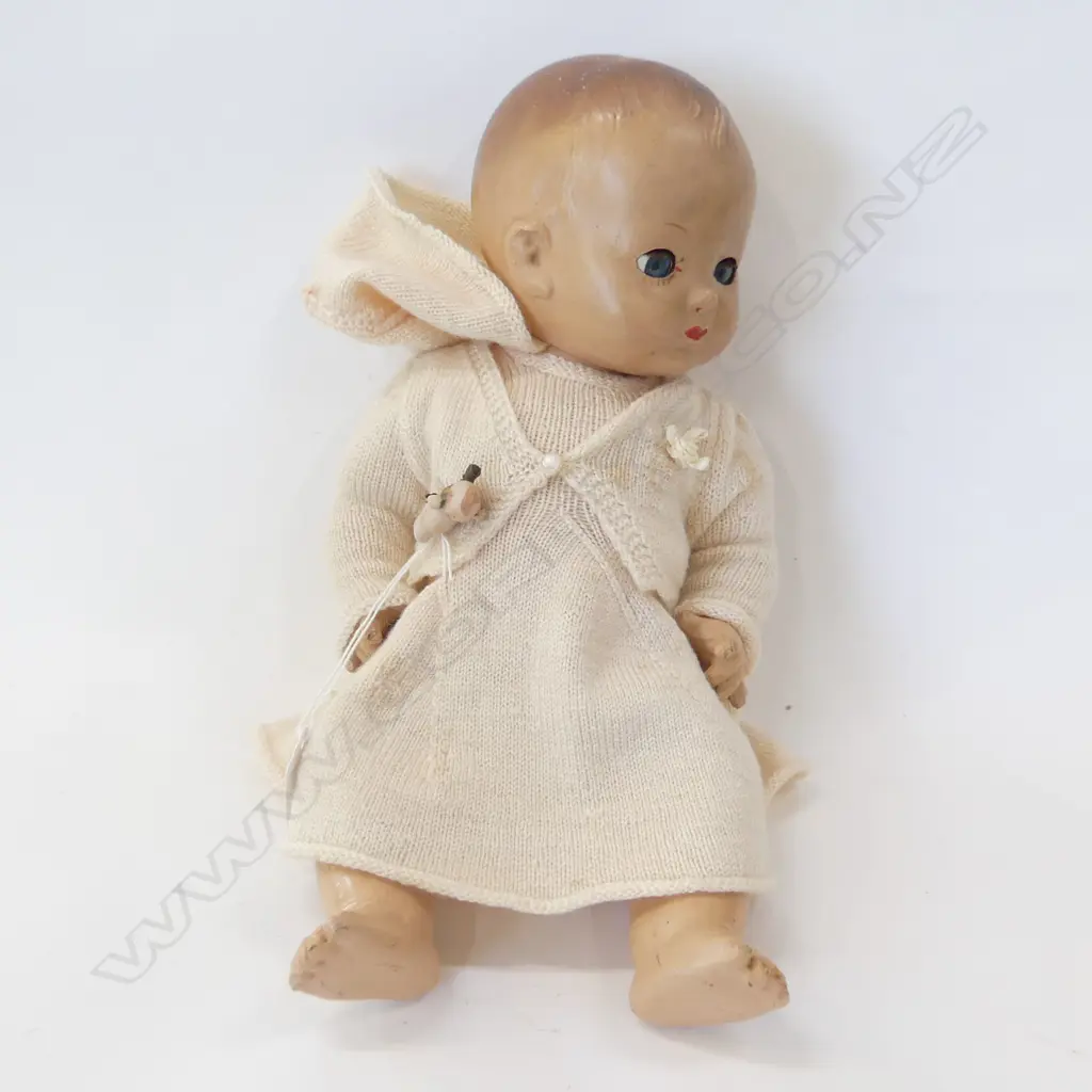 1950 BABY DOLL ORIGINAL KNITTED CLOTHES Image 1++