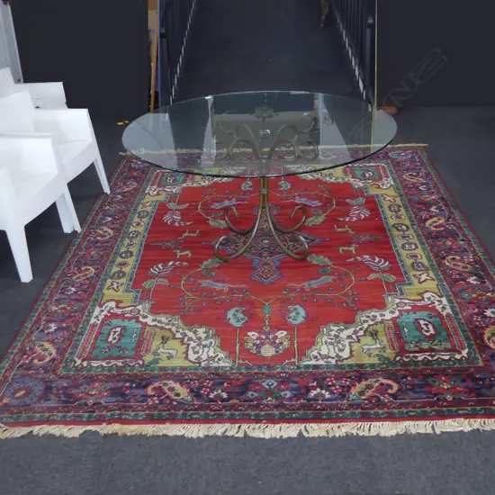 LG BELGIAN WOOL RUG 3070 X 2480MM