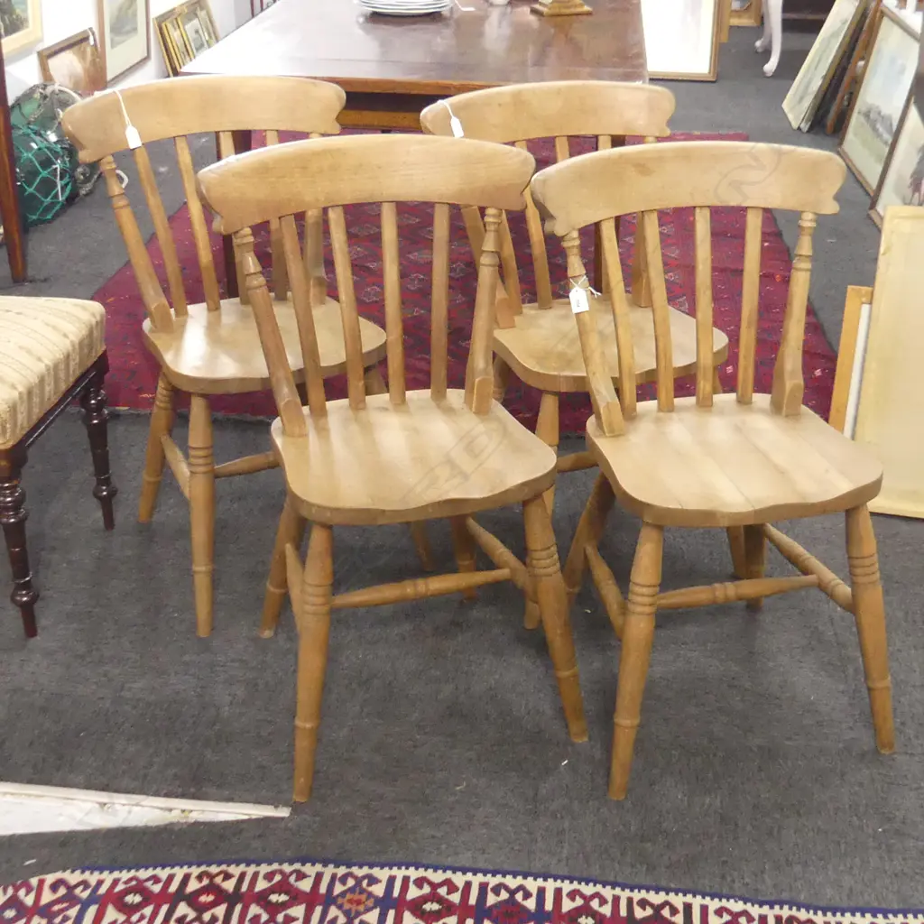 FOUR COUNTRY DINNING CHAIRS Image 1++