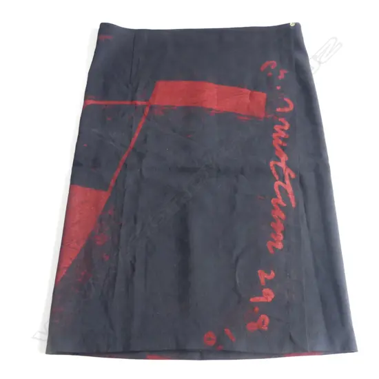 PHILIP TRUSTTUM FABRIC PRINT - WRAPAROUND SKIRT 122 X 590MM