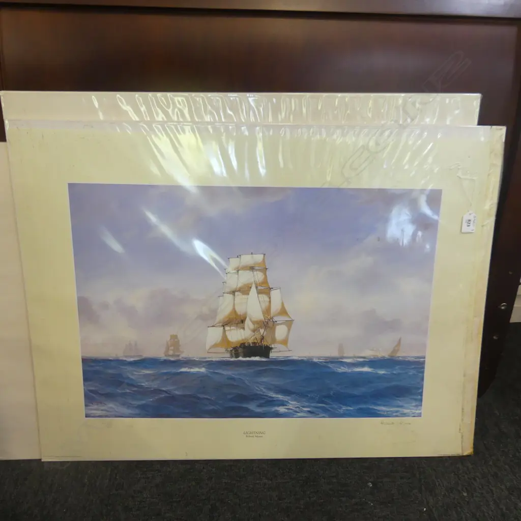 ROBERT MOORE, 'LIGHTNING' LTD ED SIGNED PRINT 242/850  600 X 415MM Image 1++