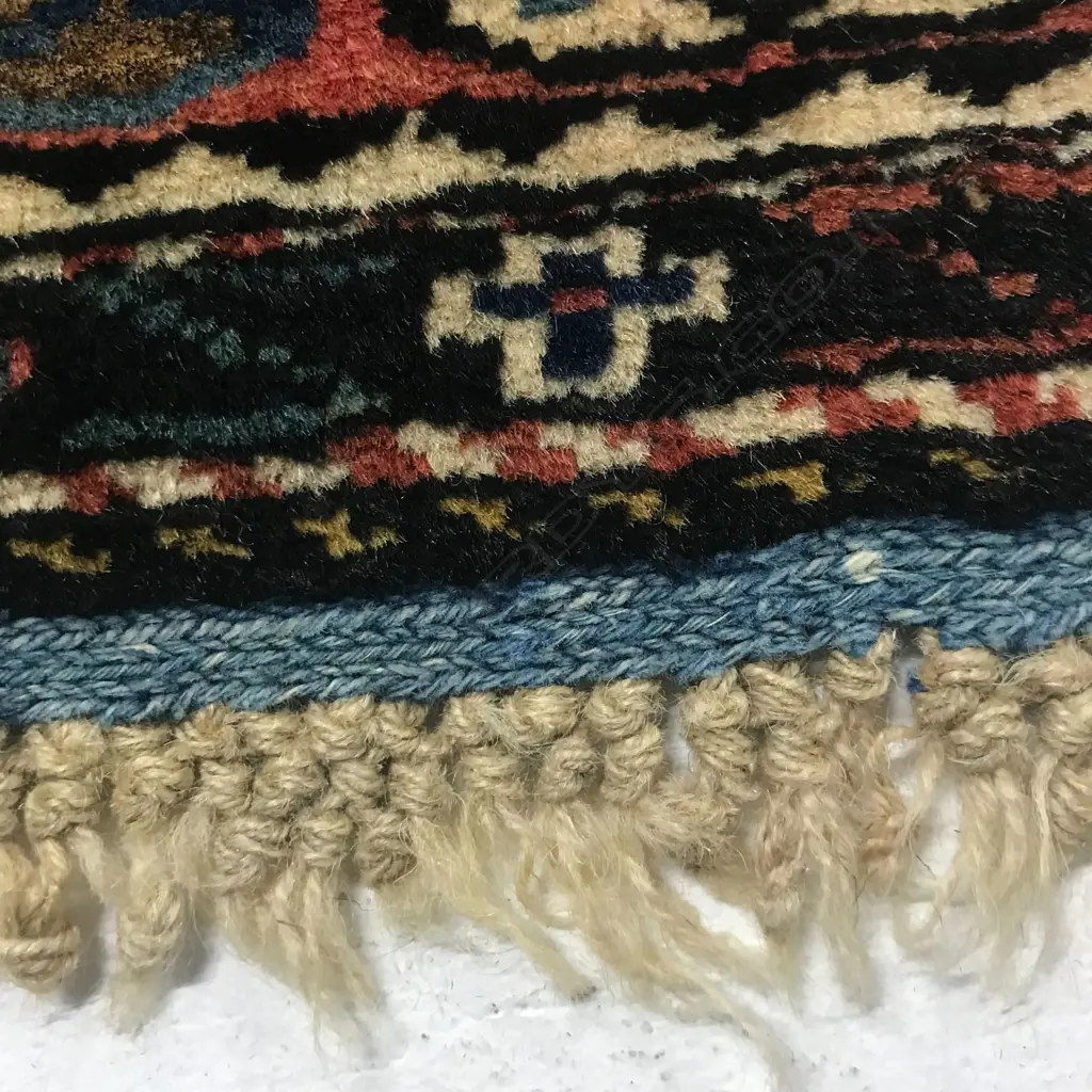 An Alpan, Kuba rug. Circa 1900. 189 x 119cm. Image 1++