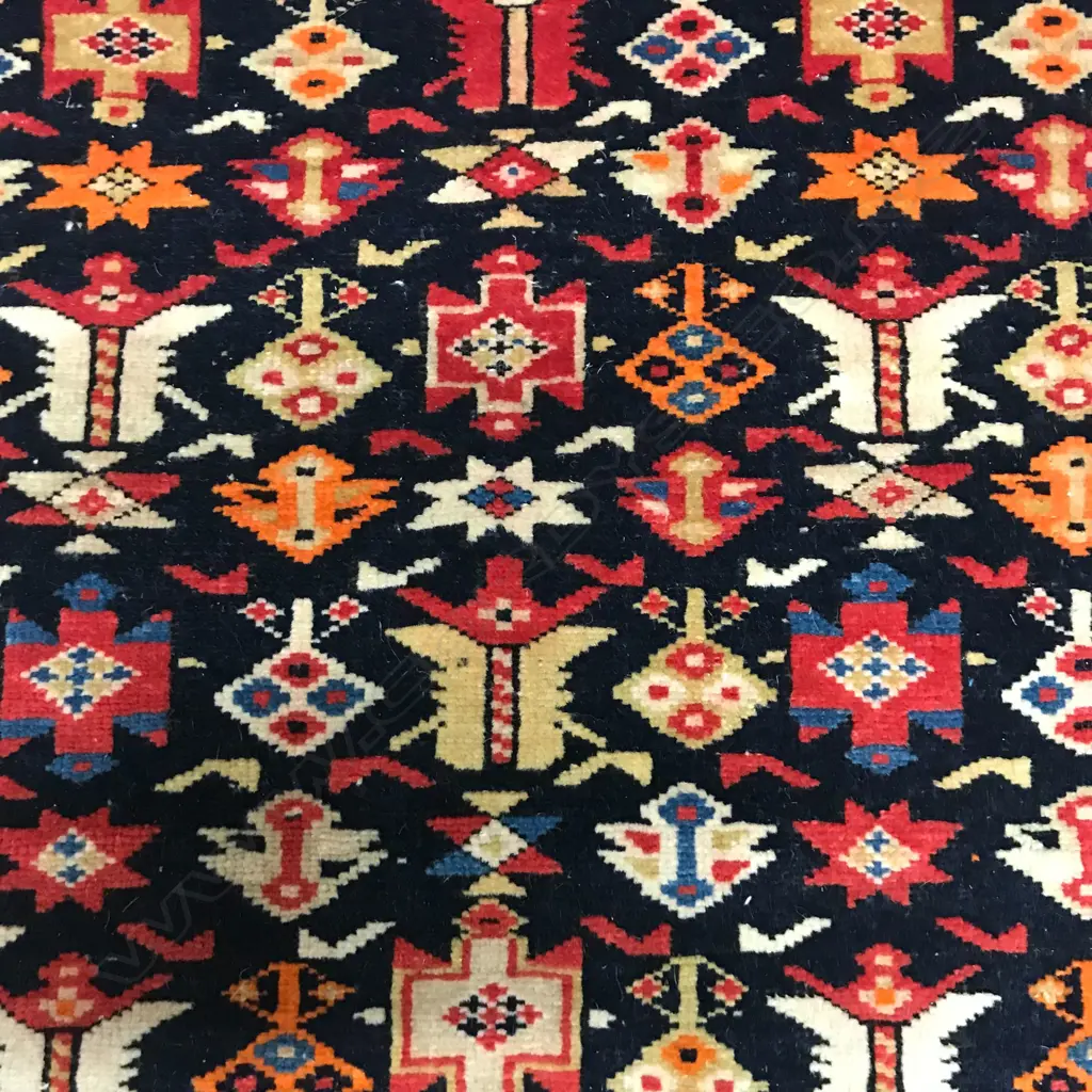 A Khyrdagul Chichi, Kuba rug. Beginning of the 20th century. 154 x 93cm. Image 1++