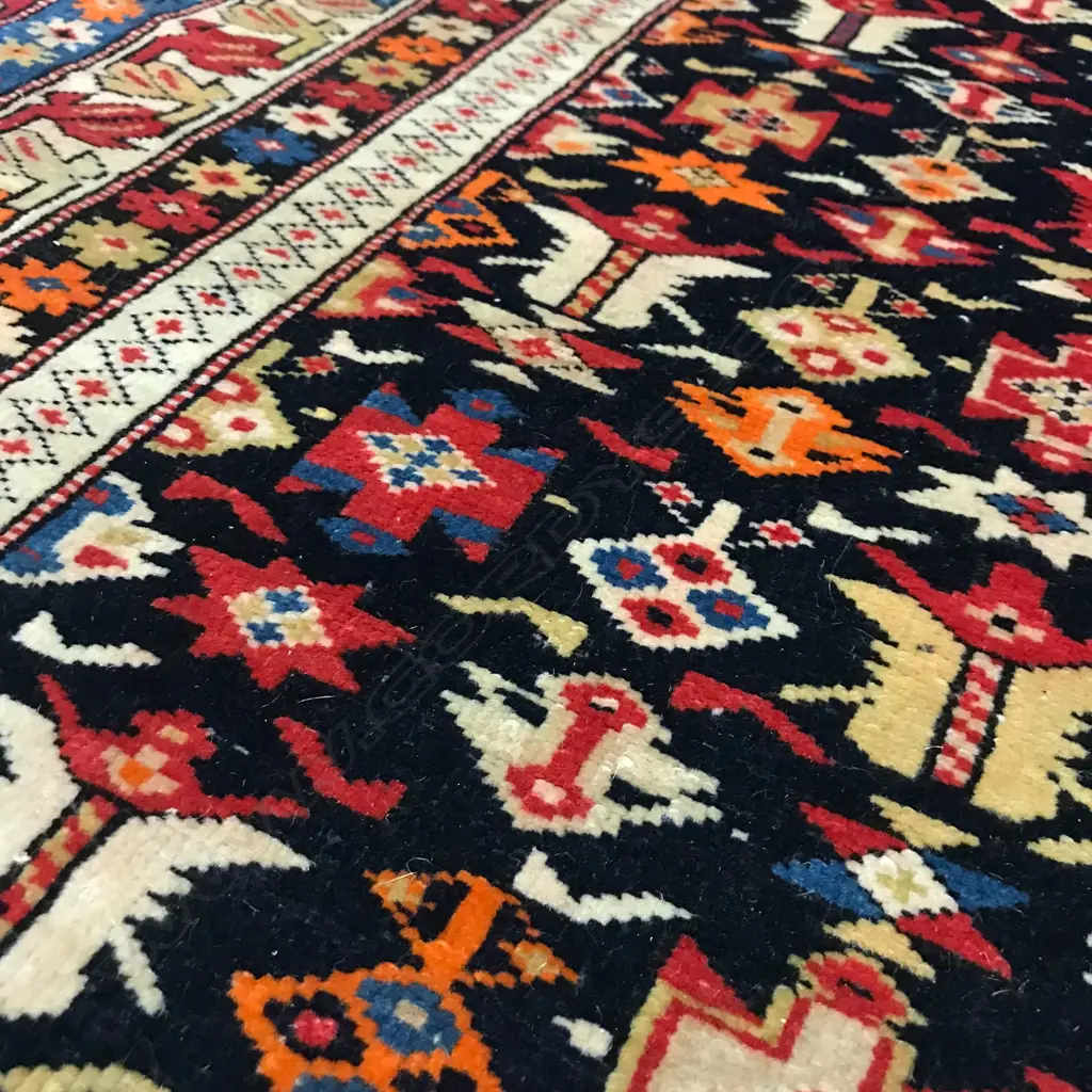 A Khyrdagul Chichi, Kuba rug. Beginning of the 20th century. 154 x 93cm. Image 1++