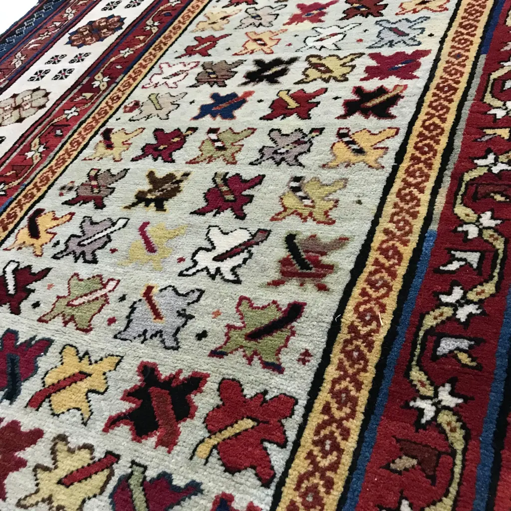 A Khyrdagul Chichi, Kuba rug. Beginning of the 20th century. 154 x 93cm. Image 1++