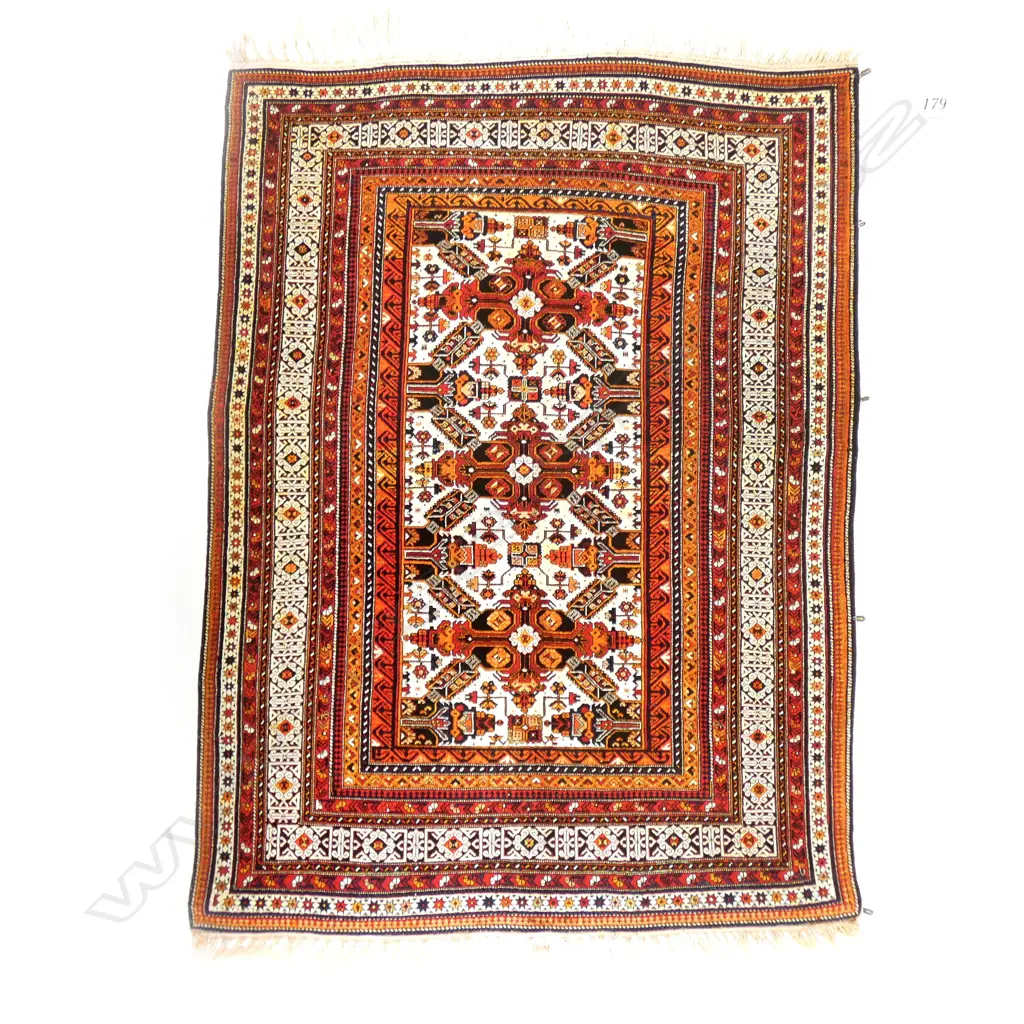 A Gollu Chichi, Kuba rug. First quarter 20thC. 216 x 160cm. Image 1++