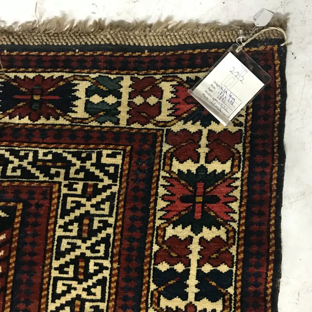 A Daghestan runner. Last quarter 19thC. 388 x 187cm. Image 1++