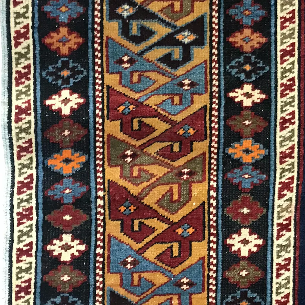 A Shahnazali, Kuba rug. Circa 1900. 267 x 154cm Image 1++