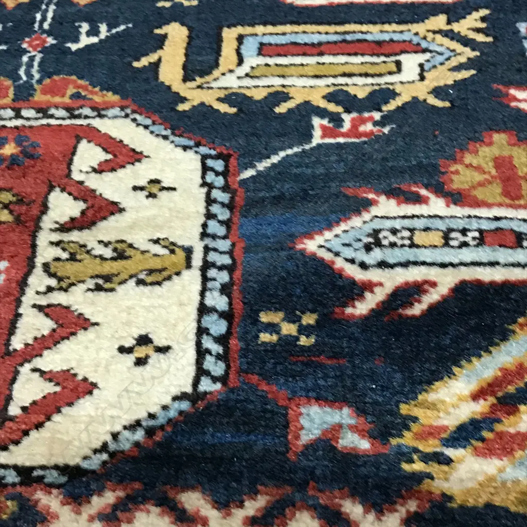 A fine antique 'Perepedil Caucasian', Pirebadil, Kuba broad runner, 295 x 148cm Image 1++