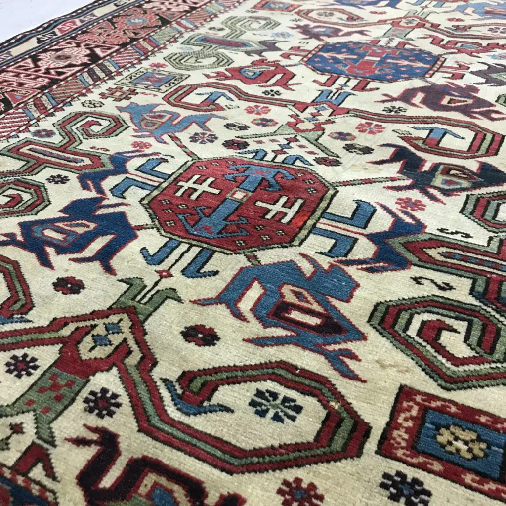 A fine Pirebadil, Kuba broad runner. Dated 1922. 300 x 143cm. Image 1++