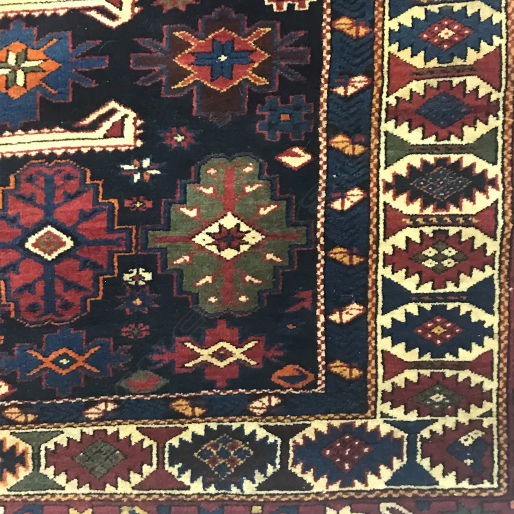 A Zagly, (Divichy district) Kuba rug 176 x 130cm. Image 1++