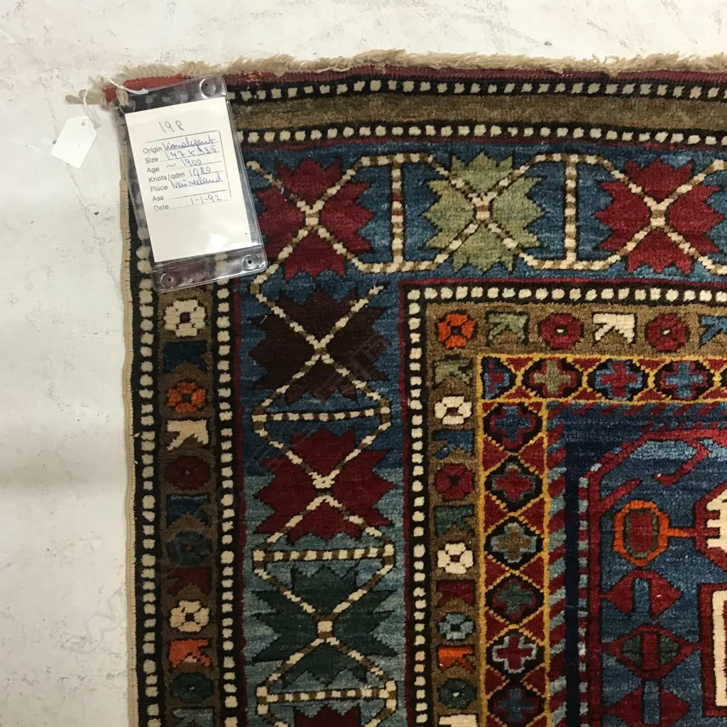 A Konakhkend, Kuba runner. First quarter 20thC. 335 x 147cm. Image 1++