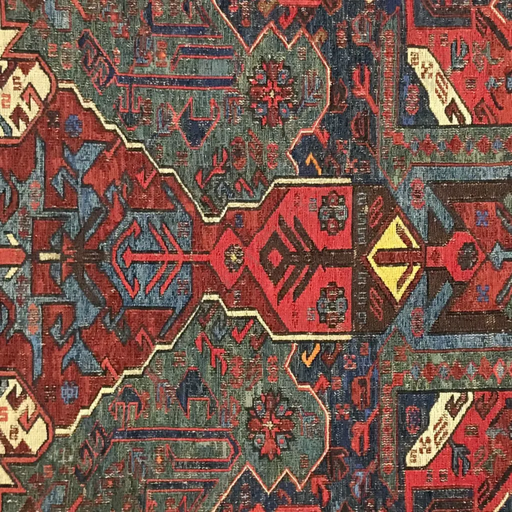 A Ziekhur soumak flatweave. Kuba broad runner. Second half 19thC. 336 x 155cm Image 1++
