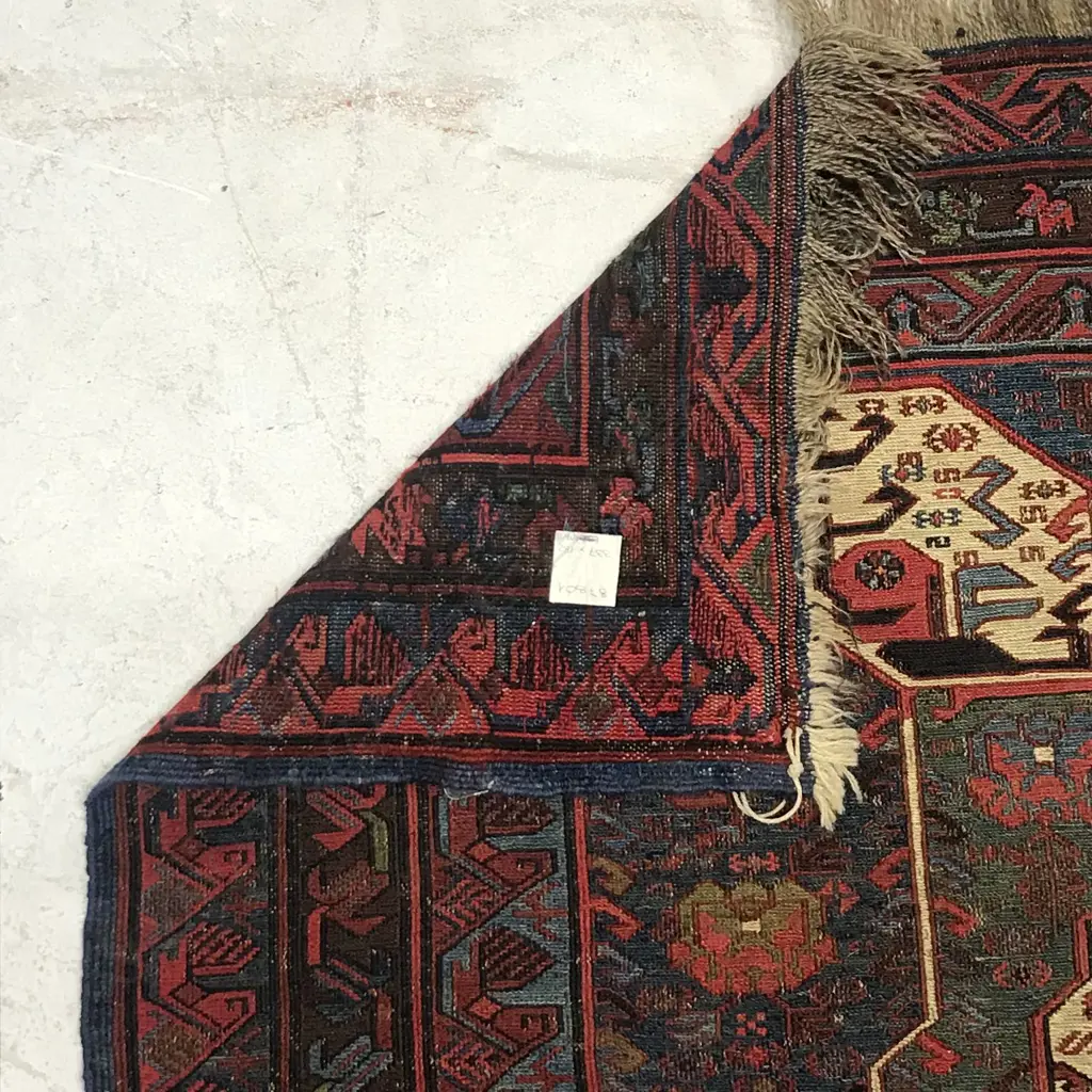 A Ziekhur soumak flatweave. Kuba broad runner. Second half 19thC. 336 x 155cm Image 1++