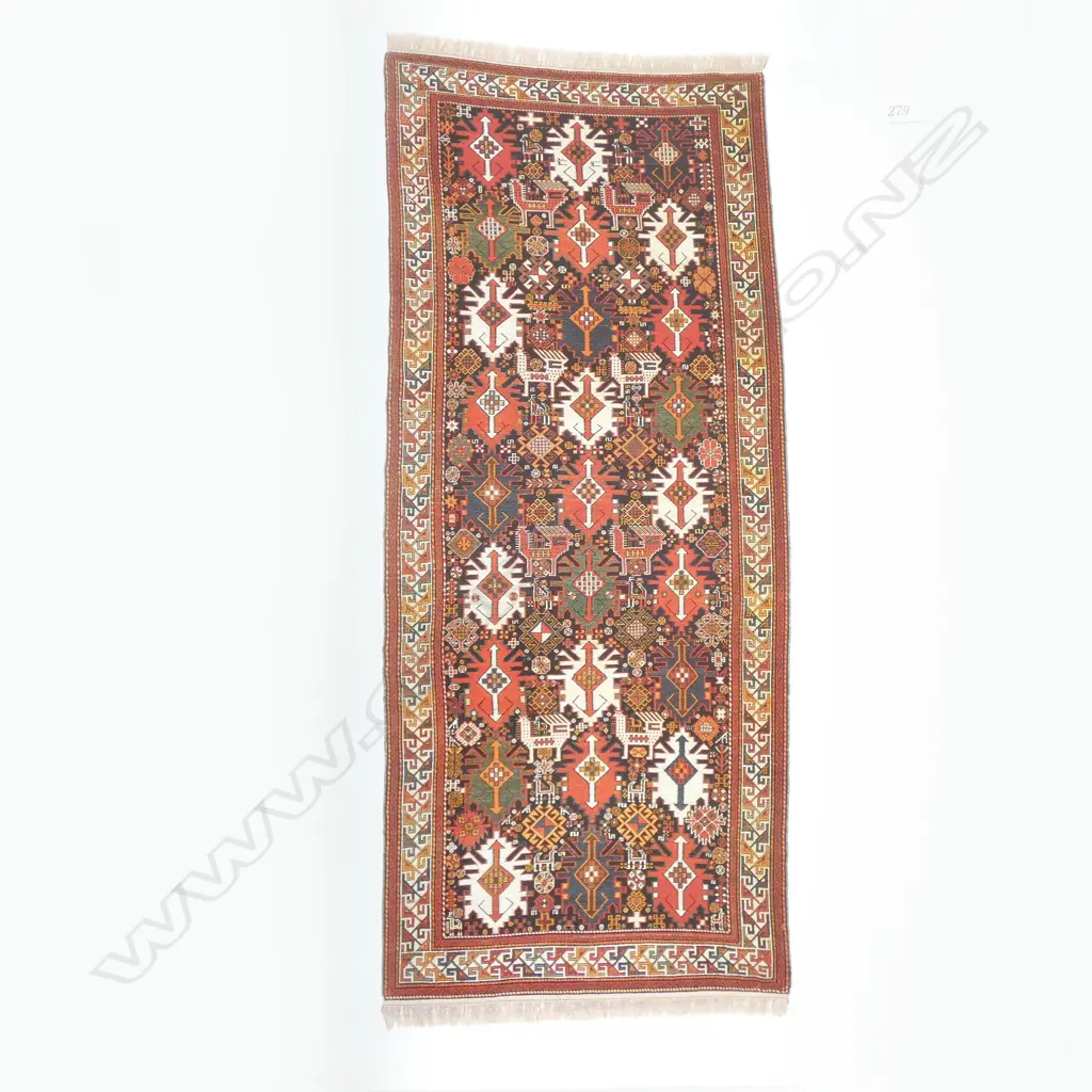 A Shirvan runner. c.1902-13. 395 x 173cm Image 1++