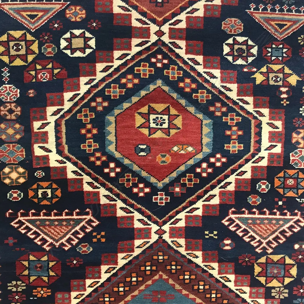 An Arjiman, Shirvan runner. Dated 1907, 309 x 119cm Image 1++