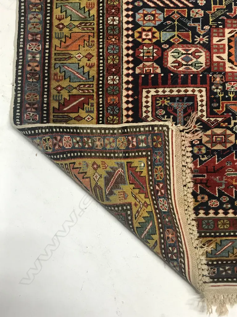 A good Arjiman, Shirvan runner. Second half 19thC. 293 x 151cm. Image 1++