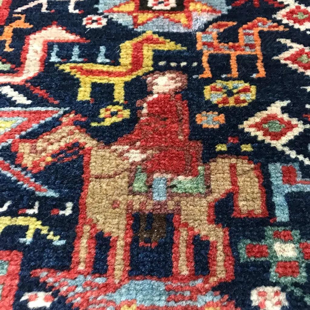 A good Arjiman, Shirvan runner. Second half 19thC. 293 x 151cm. Image 1++