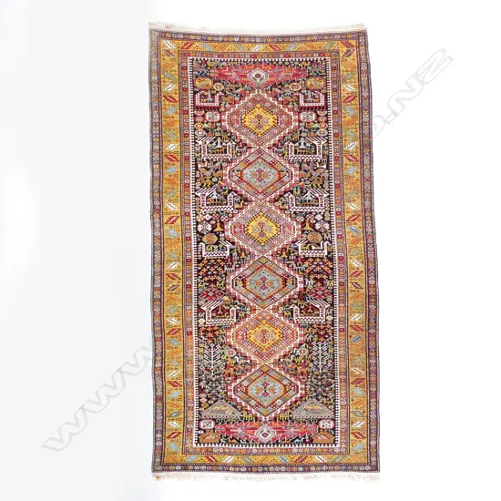 A good Arjiman, Shirvan runner. Second half 19thC. 293 x 151cm.