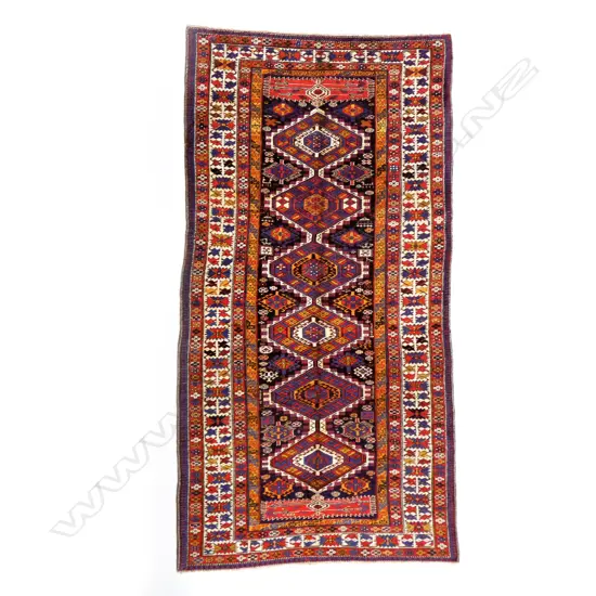 An Arjiman, Shirvan runner. c.1870. 320 x 164cm