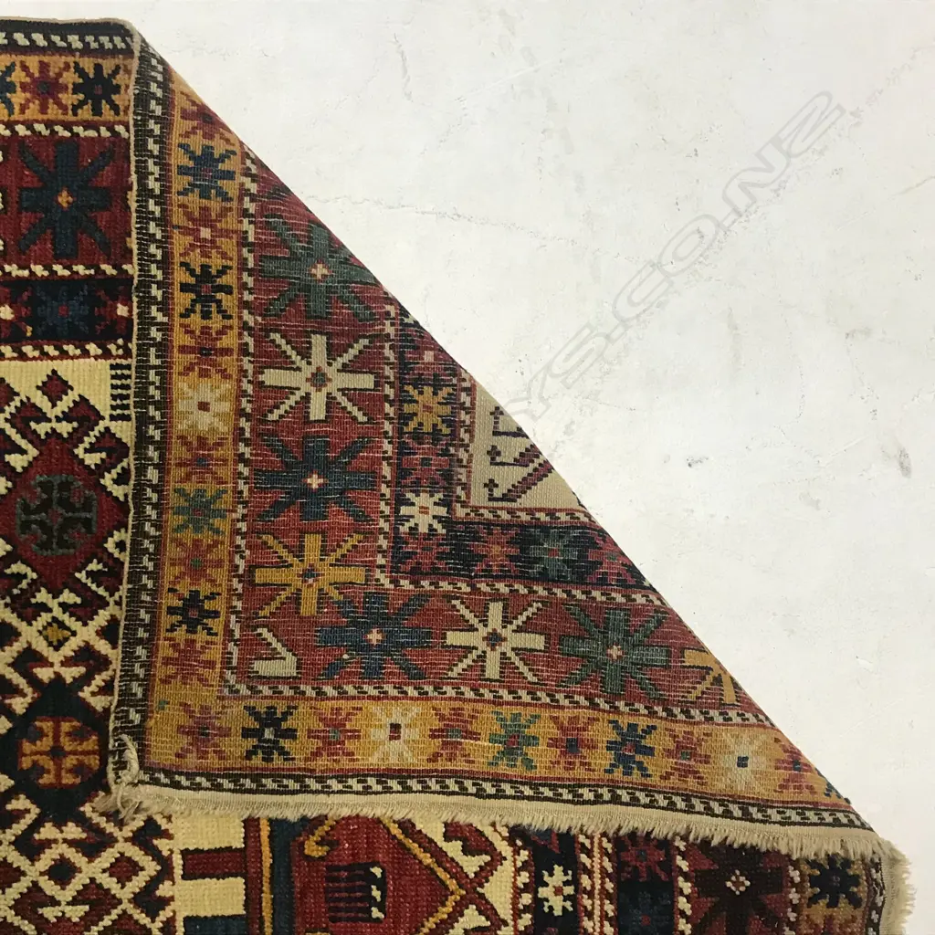 A Mihrabi Chukhanly, Shirvan prayer rug. Circa 1900. 173 x 105cm. Image 1++