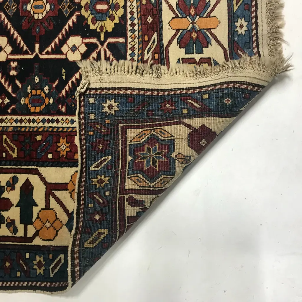 A long Hajikabul, Shirvan runner. Second half of 19thC. 415 x 123cm. Image 1++