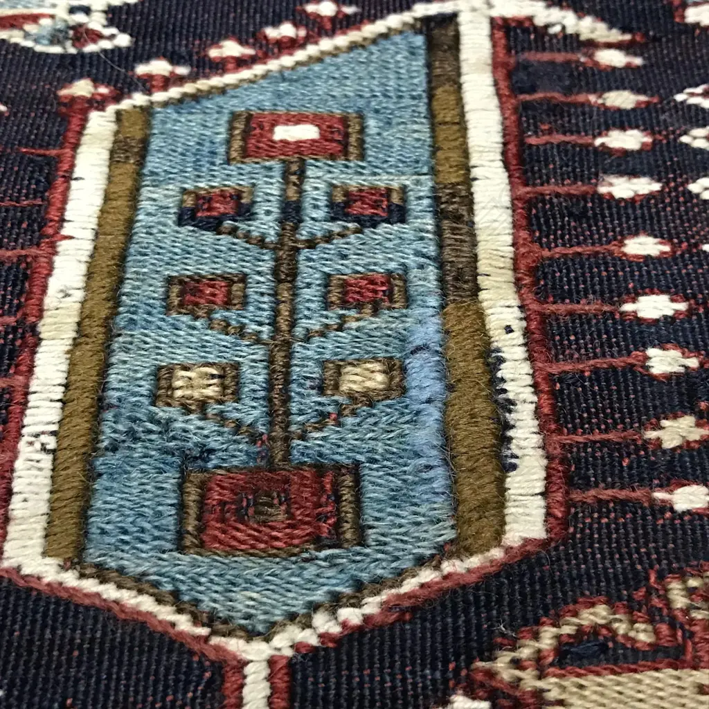 A Shadda Zili flatweave, Shirvan, 1898. 230 x 190cm Image 1++