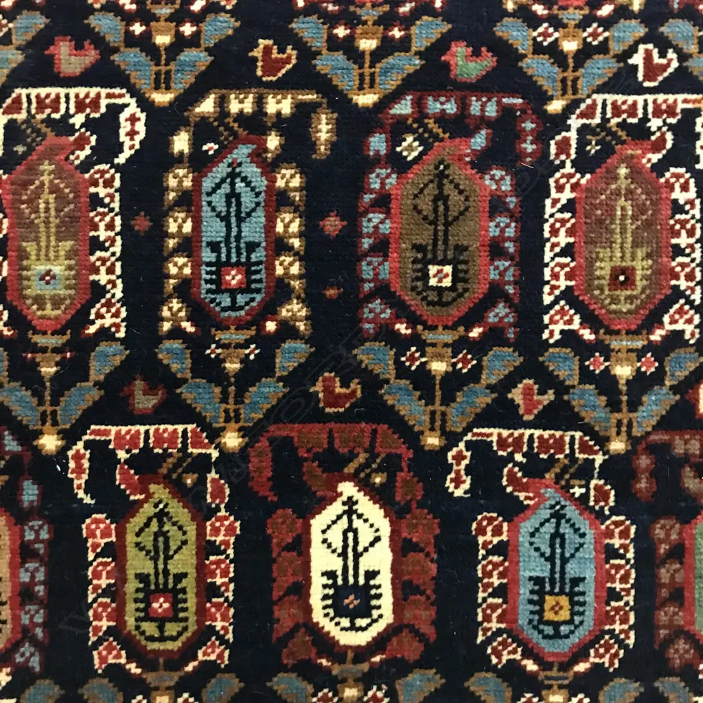 A Khila Boteh, Baku region, Shirvan rug. Second half 19thC. 254 x 152cm. Image 1++