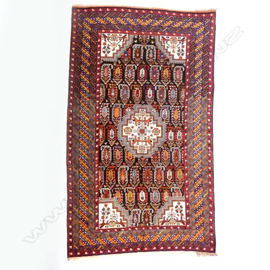 A Khila Boteh, Baku region, Shirvan rug. Second half 19thC. 254 x 152cm.