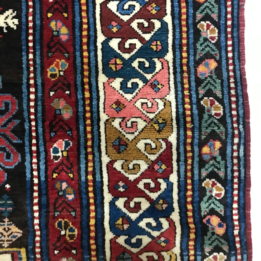 A superb Kadim Gyanja runner. Dated 1895, 304 x 151cm. Image 1++
