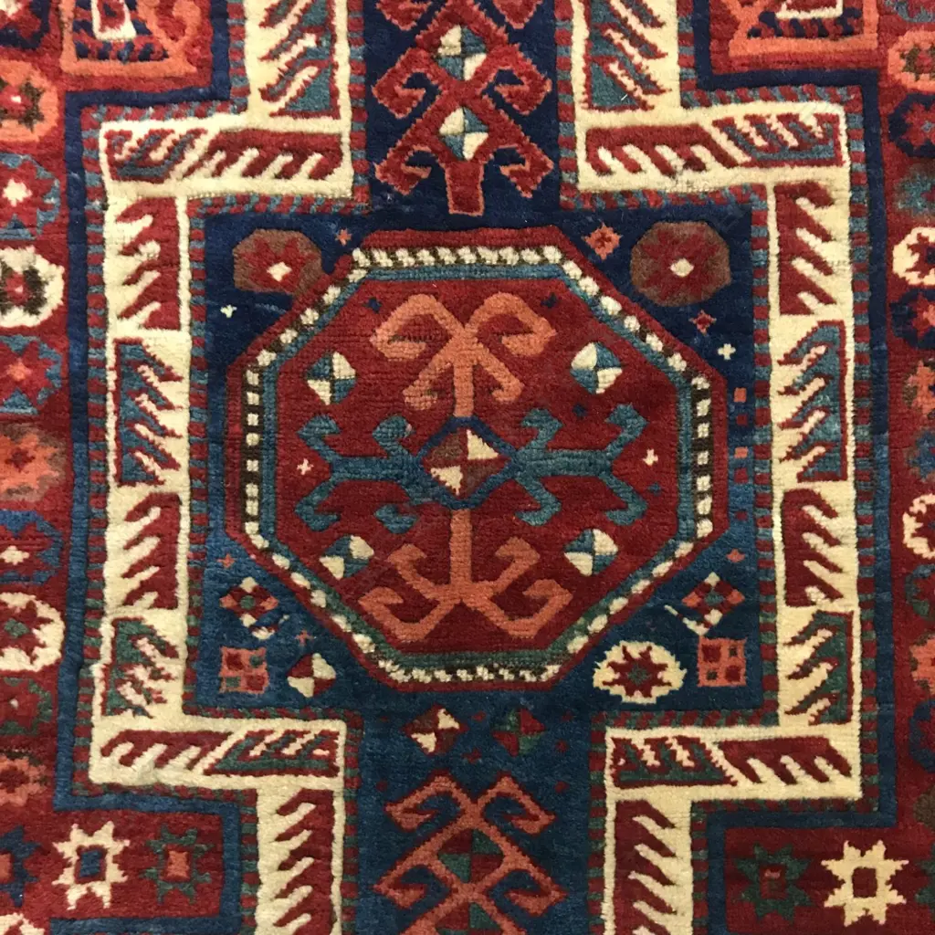 A Kadim Gyanja rug. 19th century. 260 x 132cm. Image 1++