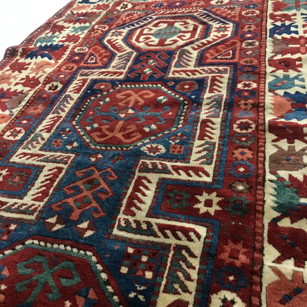 A Kadim Gyanja rug. 19th century. 260 x 132cm. Image 1++