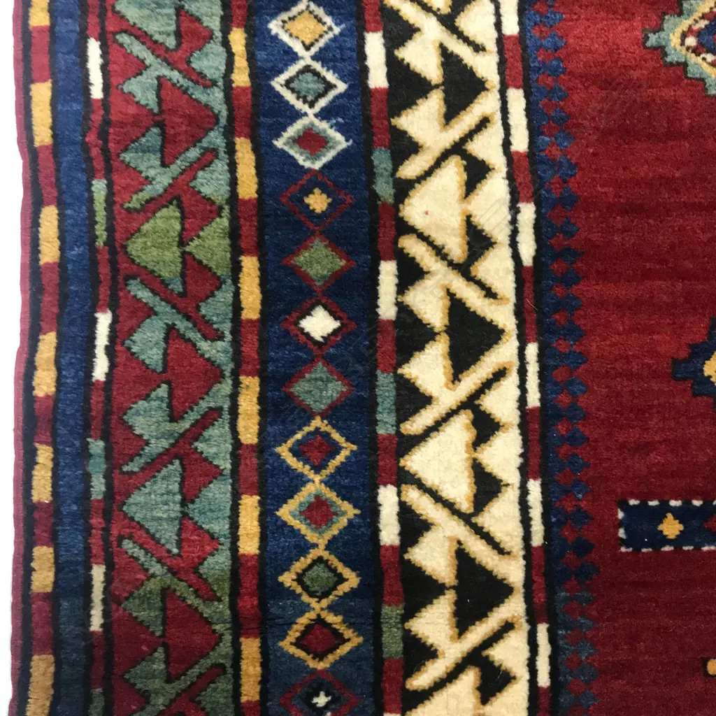 A Mihrabi Salakhly (so called Borchalou Kazak) prayer rug. 182 x 135cm. Image 1++