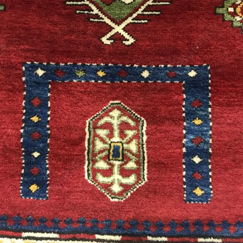 A Mihrabi Salakhly (so called Borchalou Kazak) prayer rug. 182 x 135cm. Image 1++