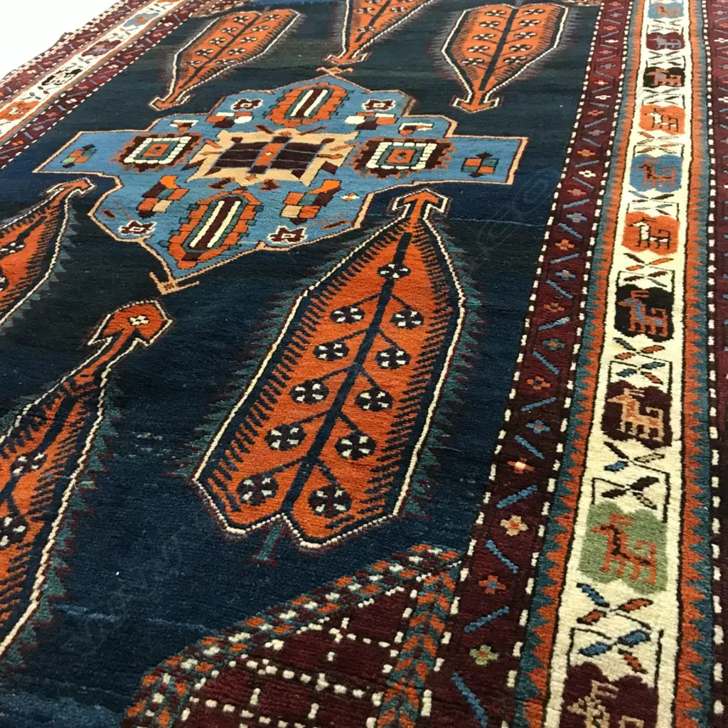 A Shikhly, Kazak rug. First quarter 20thC. 235 x 132cm. Image 1++