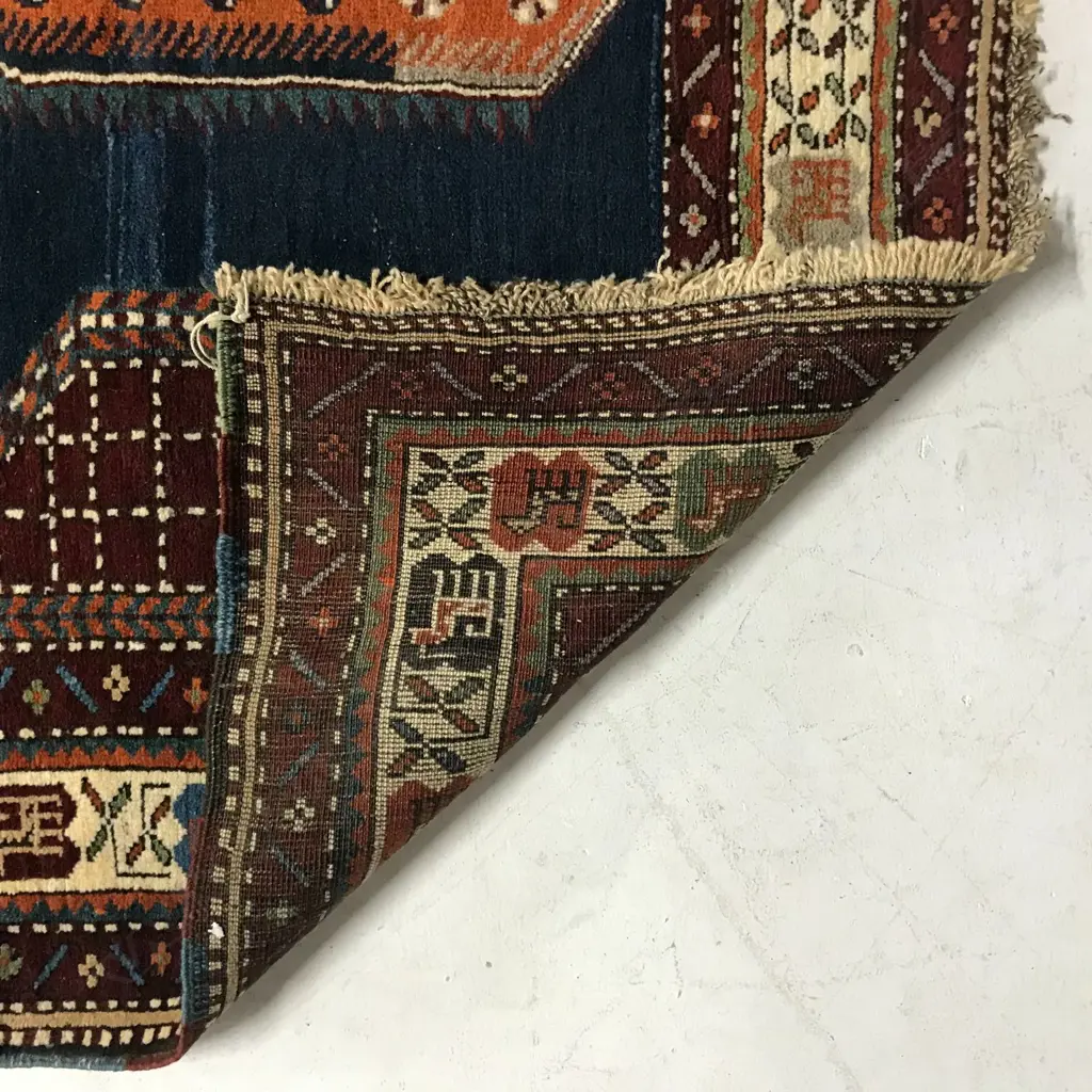 A Shikhly, Kazak rug. First quarter 20thC. 235 x 132cm. Image 1++