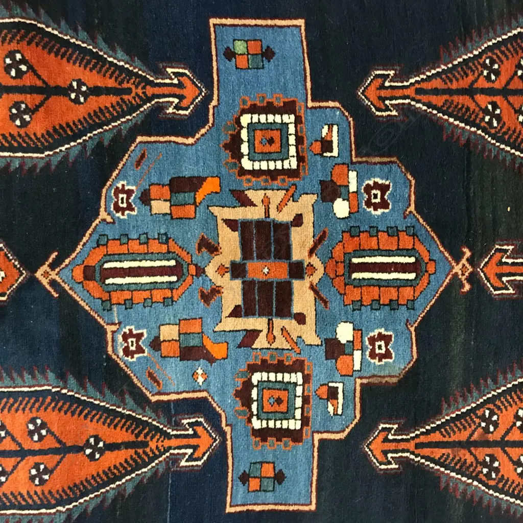 A Shikhly, Kazak rug. First quarter 20thC. 235 x 132cm. Image 1++