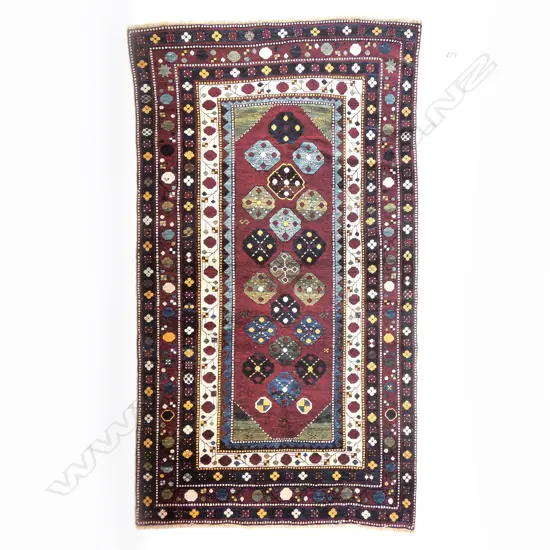 A Kaimagly (Lambalo Kazak), Kazak rug, circa 1900. 245 x 138cm