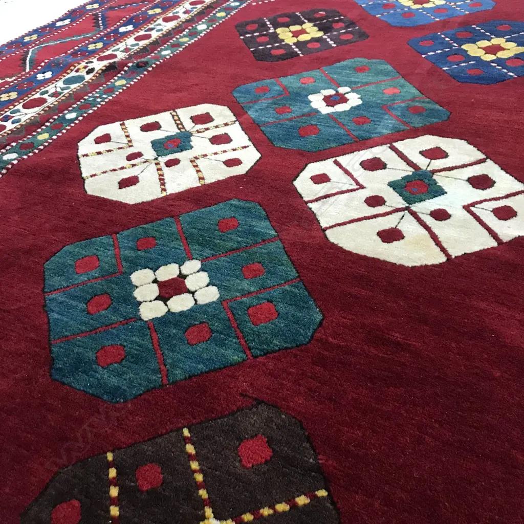 A Kaimagly (so called Lambalo Kazak), Kazak rug. Second half 19thC. 325 x 190cm. Image 1++