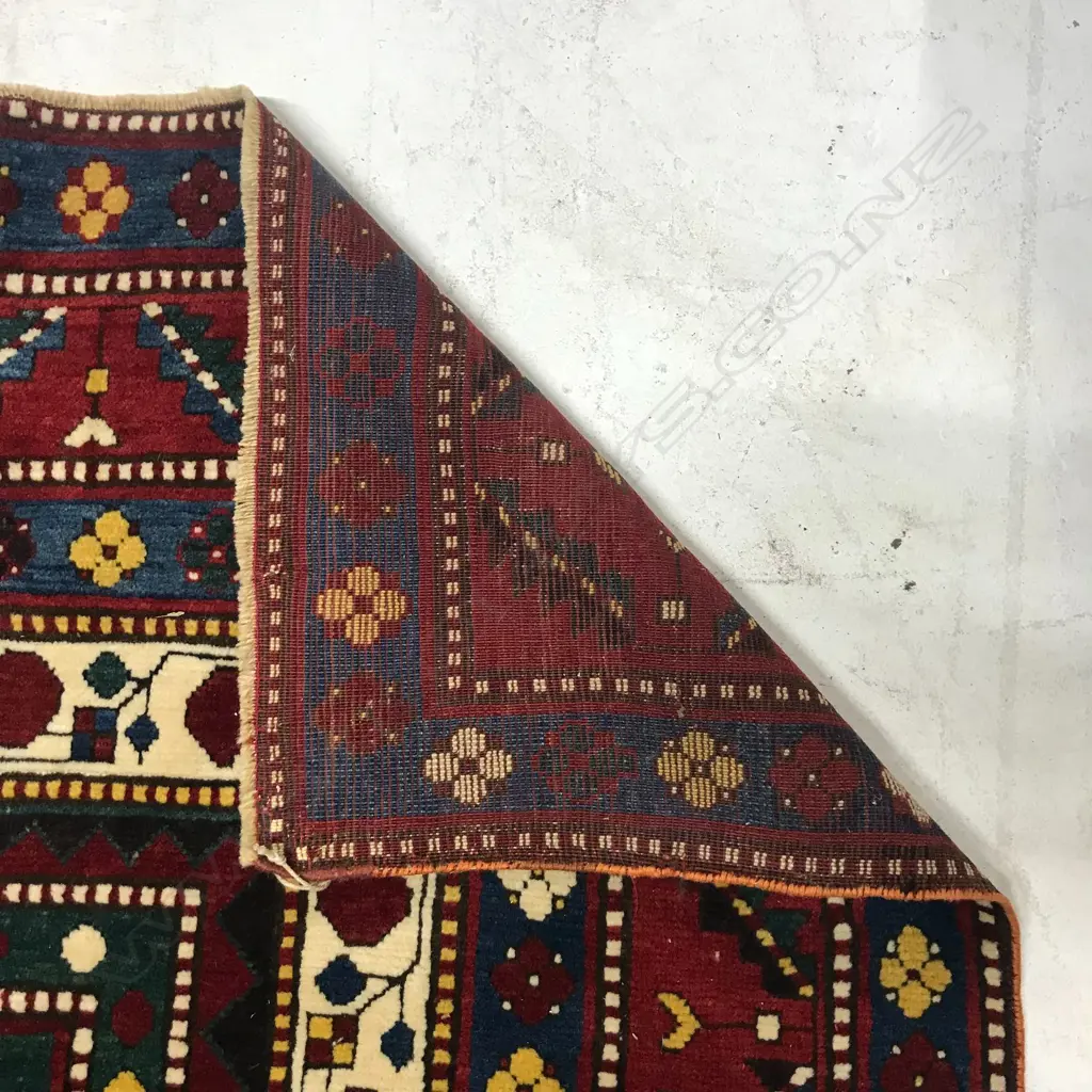 A Kaimagly (so called Lambalo Kazak), Kazak rug. Second half 19thC. 325 x 190cm. Image 1++