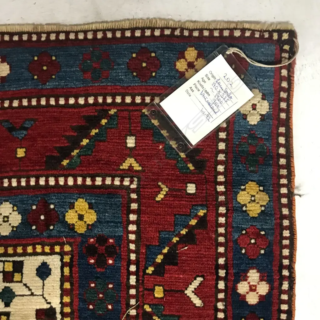 A Kaimagly (so called Lambalo Kazak), Kazak rug. Second half 19thC. 325 x 190cm. Image 1++