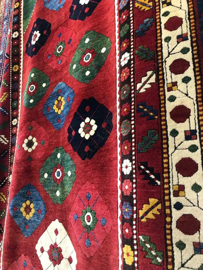 A Kaimagly (Lambalo Kazak), Kazak rug, circa 1900. 410 x 200cm Image 1++