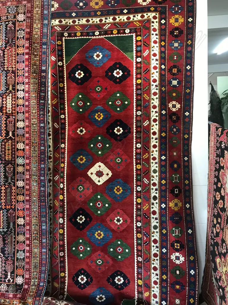A Kaimagly (Lambalo Kazak), Kazak rug, circa 1900. 410 x 200cm Image 1++