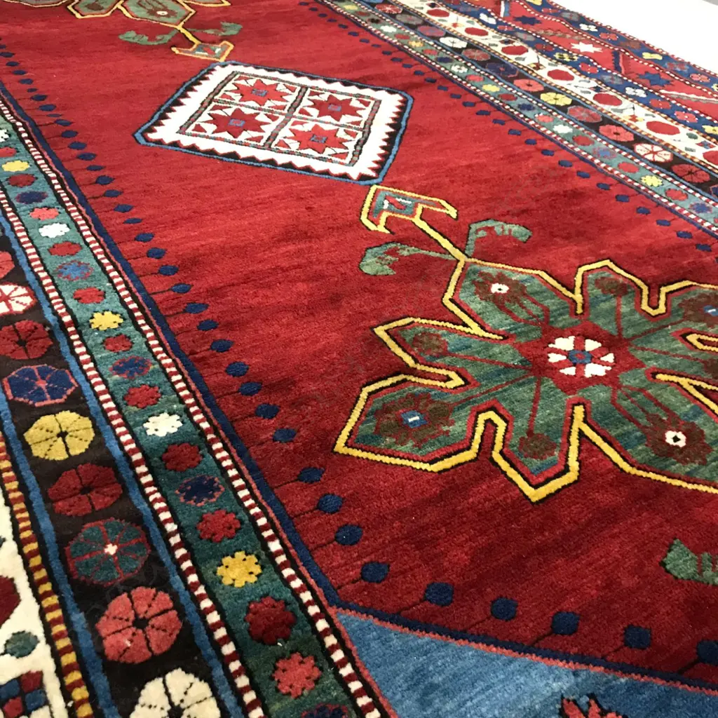 A Kaimagly (so called Lambalo Kazak), Kazak rug. First quarter 20thC. 350 x 186cm Image 1++