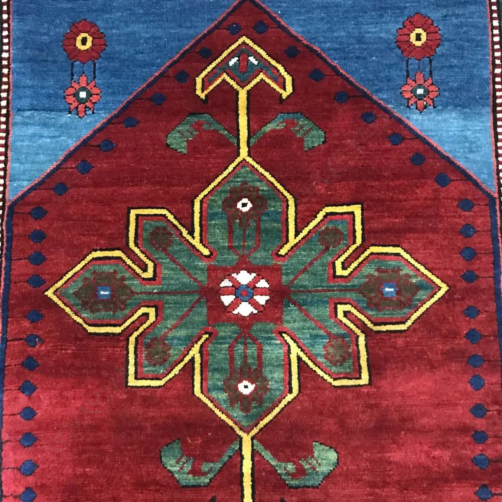 A Kaimagly (so called Lambalo Kazak), Kazak rug. First quarter 20thC. 350 x 186cm Image 1++